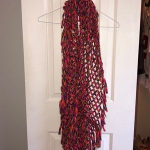 multi colored infinity scarf